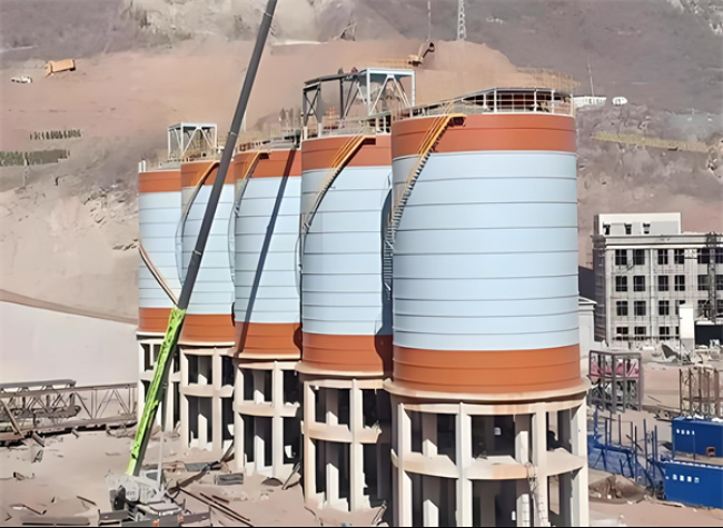 板芙镇高架钢板仓